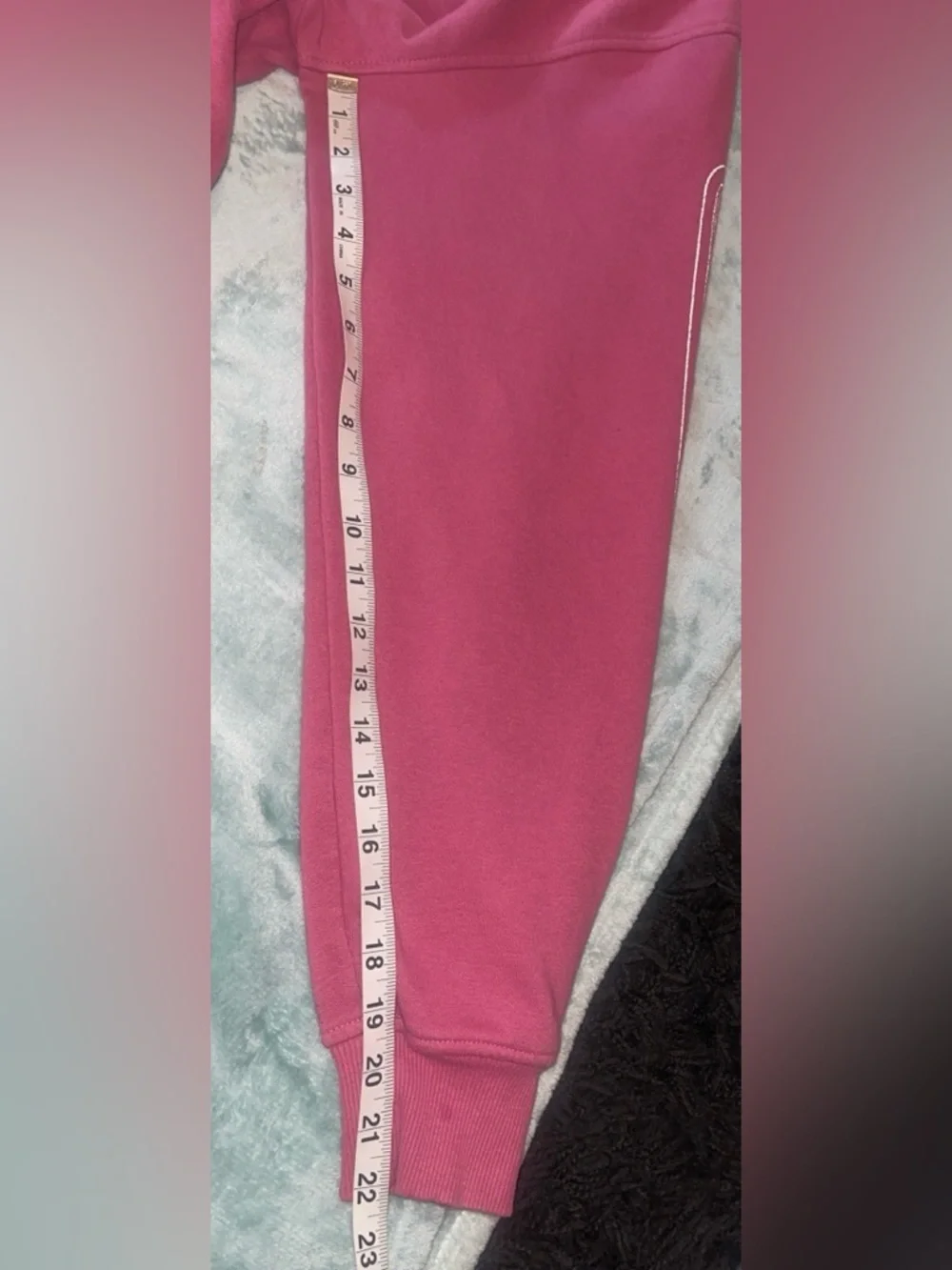The North Face Graphic Box Logo Pullover Hoodie Men Medium Pink Black